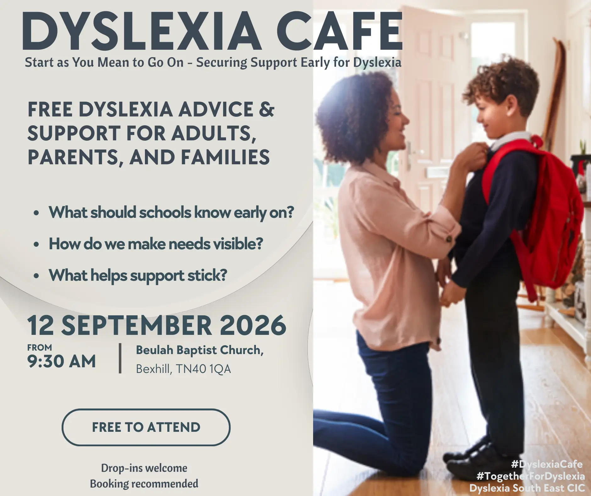 Dyslexia Cafe (Bexhill) - Supporting Effective Transitions
